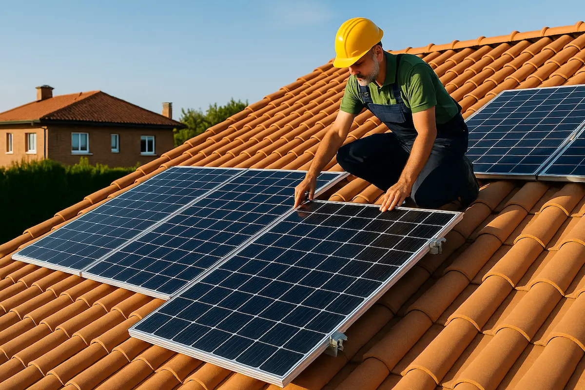 Instalación de paneles solares para autoconsumo en Madrid