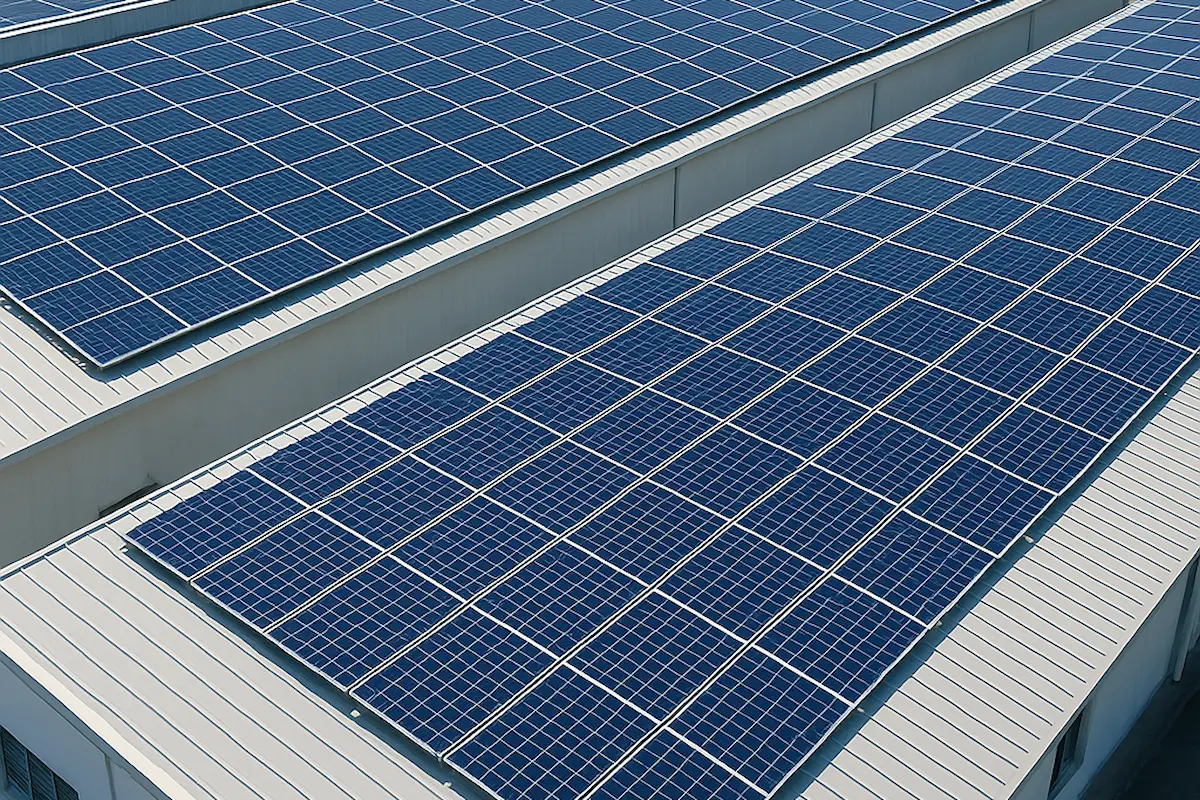 Instalación fotovoltaica industrial en Madrid