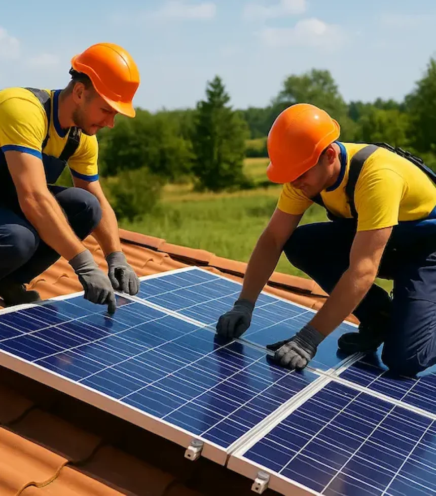 equipos de energia solar para casas de campo
